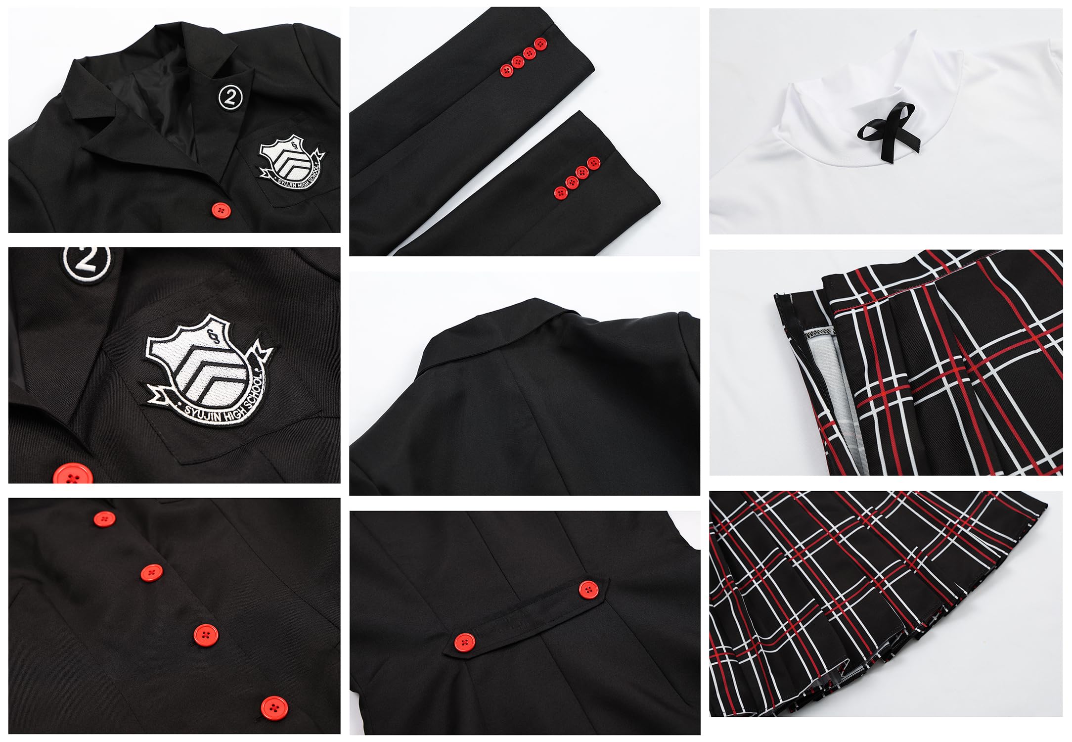 新品未使用タグ付き ペルソナ5 雨宮蓮 制服パンツ M 秀尽学園高校 新品未使用タグ付き ペルソナ5 雨宮蓮 制服パンツ M 秀尽学園